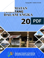 Kecamatan Terentang Dalam Angka 2020