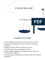 How to Study Law Effectively