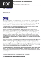 Download Analisis Kasus Asuransi Konvensional Dan Asuransi Syariah by Budi Arief SN55776541 doc pdf