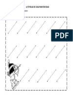 Actividad de Grafomotricidad Indios
