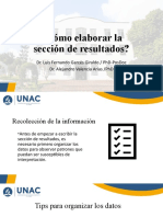 MCD1. Cómo Elaborar La Sección de Resultados - UNAC