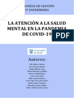 atencion a la salud mental ante la pandemia COVID-19