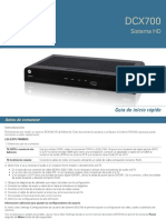 DCX700. Sistema HD. Guía de Inicio Rápido - PDF