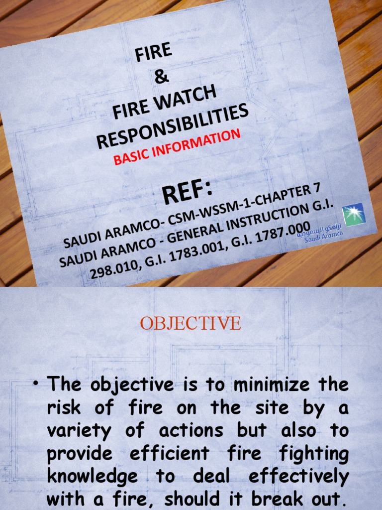 Fire & Fire Watch | PDF | Fires | Hazards