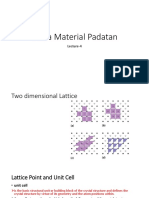 Kimia Material Padatan - Lecture 4rw