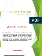 Biologia Biomoléculas UNAM
