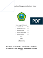 Percobaan Asam Basa Menggunakan Indikator Alami