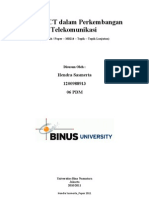 Paper - Peranan ICT Dalam Dunia Telekomunikasi Indonesia - Hendra Sasmerta