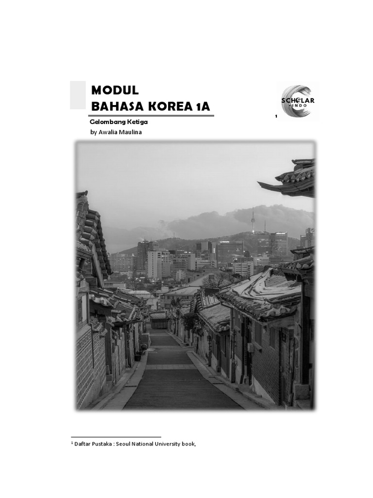 Modul Bahasa Korea Level BASIC - 1A 2022 | PDF