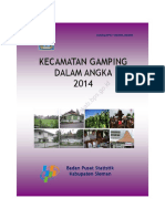 Kecamatan Gamping Dalam Angka 2014