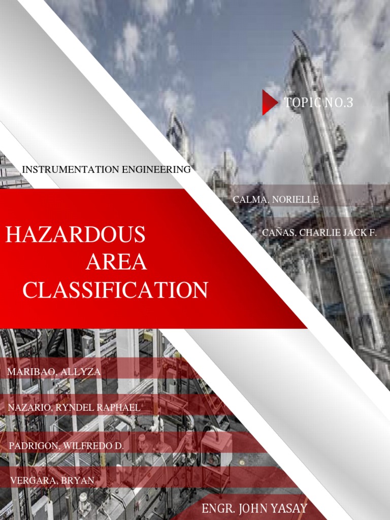 Hazardous Area Classification Overview | PDF | Safety | Materials