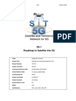 Deliverable - 25 - Roadmap For Satellite Into 5G