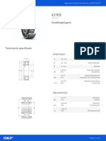 Bearing Data Sheet