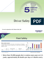 Driver Safety Presentation