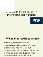 Module 1.1 - 3 Random Variables & Probability Distribution (Probability Distribution For Discrete Variables)
