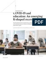 Covid-19-And-Education-An Emerging-K-Shaped-Recovery