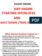 Auxiliary Engine Interlocks