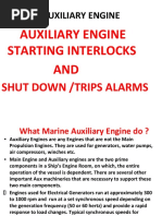 Main Engine Safety Alarms & Interlocks | PDF | Engines | Pump