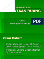 PENATAAN RUANG