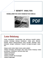 K3 Cost Benefit Analisis