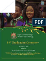 Regent Graduation Brochure 2021 