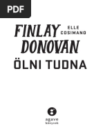 Elle Cosimano: Finlay Donovan Ölni Tudna