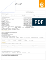 Agent Application Form: Rimski TRG 64 Podgorica Crna Gora 81000 Montenegro