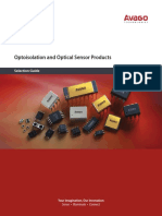 Optoisolation and Optical Sensor Products: Selection Guide