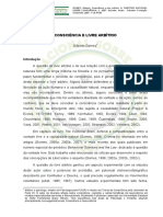 Consciência e livre arbítrio segundo Gilberto Gomes