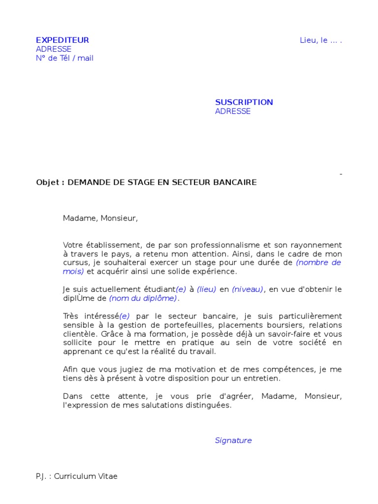 Lettre De Motivation Banque Maroc - Toko Pedy