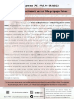 PS - Vol.09 - Direito Ao Esquecimento Versus Não Propagar Notícias Falsas, Por Guilherme Fonseca Faro