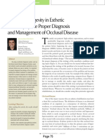 Management of Occlusal Disease