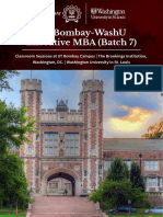 IIT Bombay & Washington University in St. Louis start EMBA batch 7