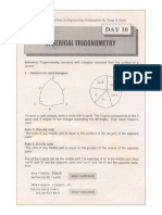 Pdfcoffee.com 1001 Solved Problems in Engineering Mathematics Day 10 Spherical Trigonometry PDF Free