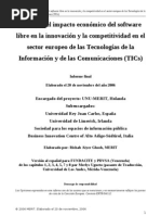 Traduccion Estudio Impacto Economico Del Software Libre