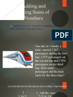 Math 3 Adding 3-4 Digitnumbers