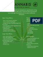 Cannabis Effects & Risks
