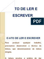 Aula 2 - O Ato de Ler e Escrever