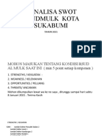 Analisa SWOT POLI RAWAT JALAN 2022