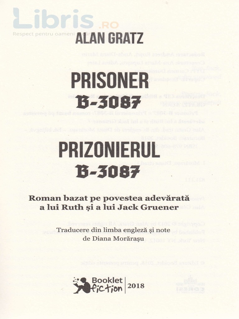 Prisoner B-3087: A True Story | PDF | Mystery, Thriller & Crime Fiction