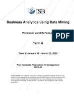 Business Analytics Using Data Mining: Term 6