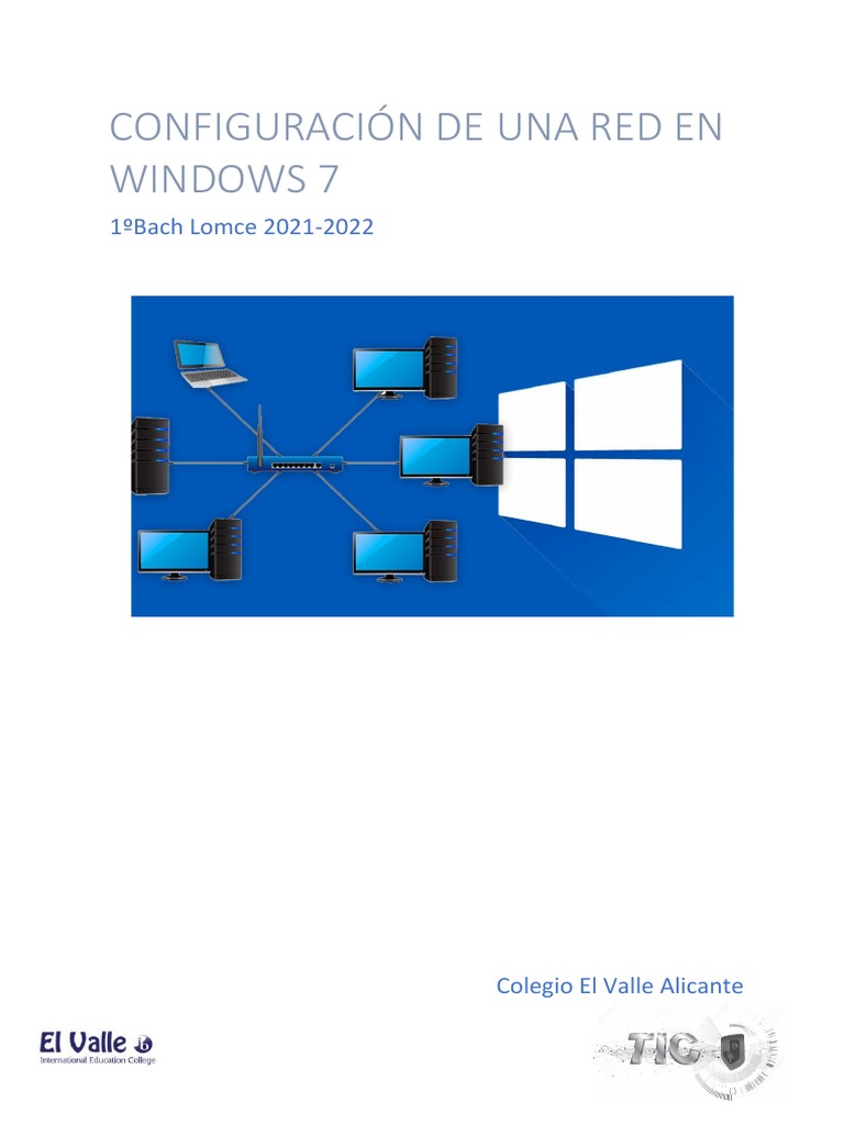 Cómo configurar una red local cableada en Windows 7 PDF Controlador