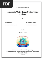 Auto Water Pump Insem Report