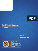 Dcap608 Real Time Systems