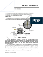 Modul Online 1 - Tetesan Minyak Milikan - 22 Januari 2022