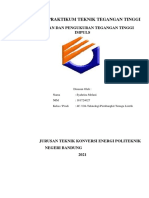 Syahrina Meilani-181724027-4CTPTL-Laporan Praktikum Modul 3 Teknik Tegangan Tinggi PDF