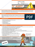 Hygiene in The Workplace: Safety Alert 01 / 2013