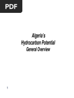 Algeria Hydrocarbon Potential Overview