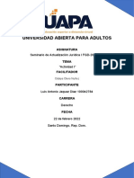 Tarea I, Seminario de Actualizacion Juridica 1