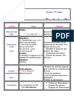 Activité Objet Objectif: Poème